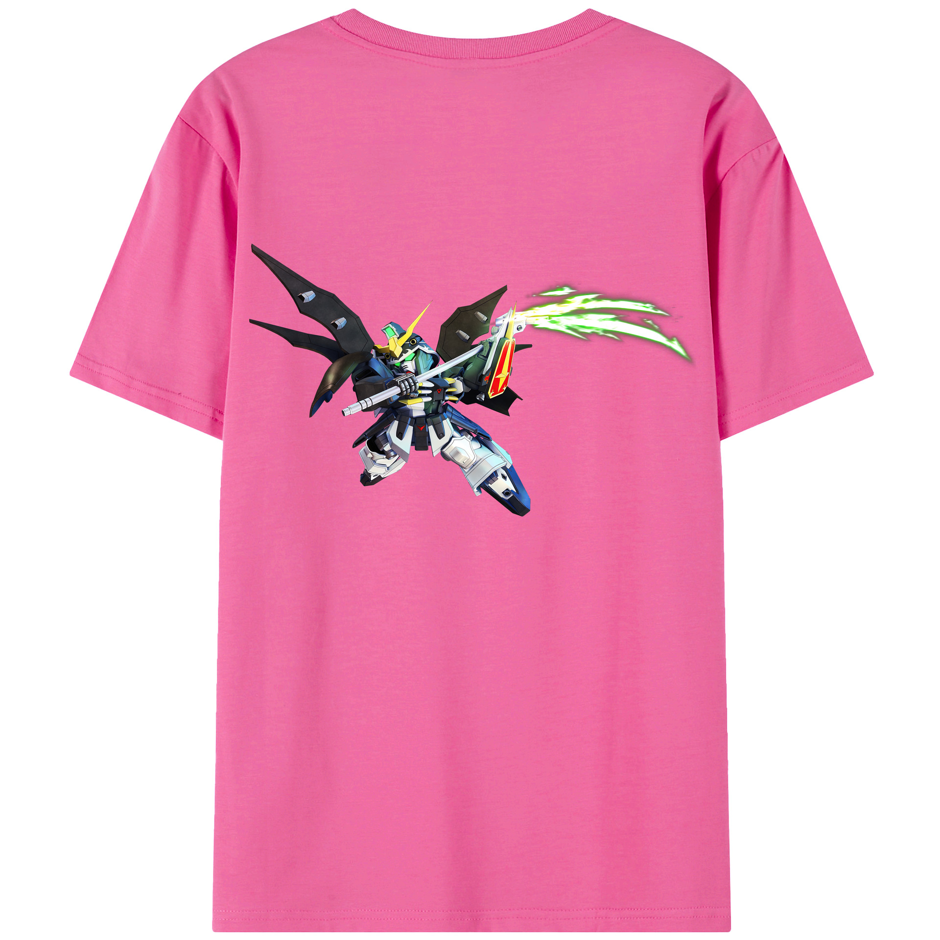 （画像用） 機動戦士ガンダム Mobile Suit Gundam レディース半袖Tシャツ(バックプリント)